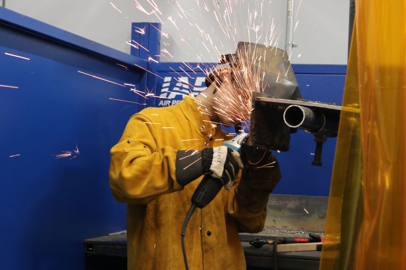 Welding Training at PCCC